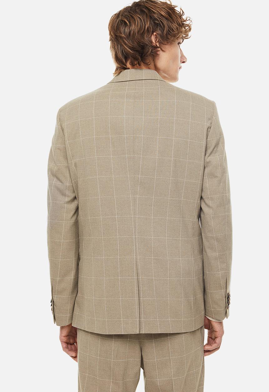 H&M - Slim fit jacket - beige 