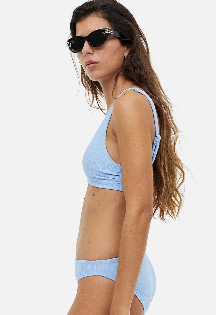 H&M - Push-up bikini top - light blue