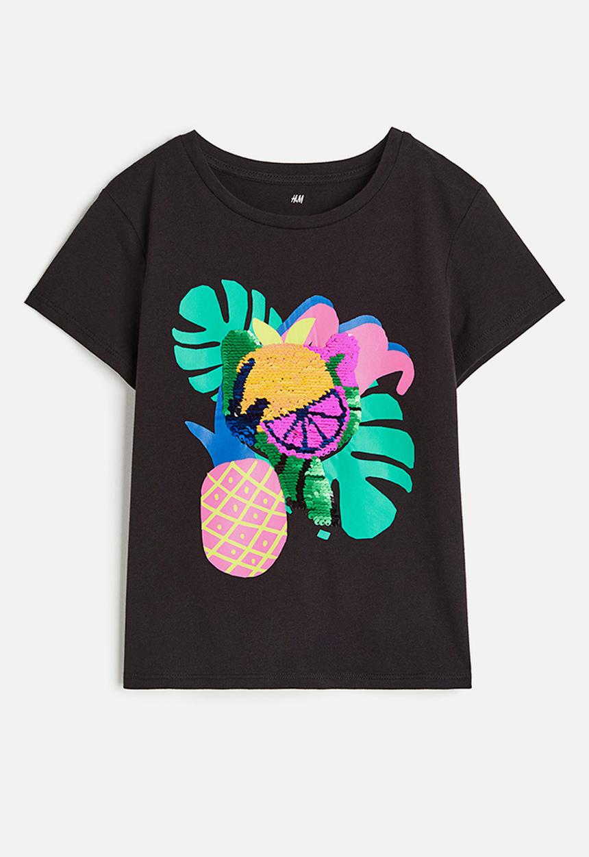 H&M - Top - black
