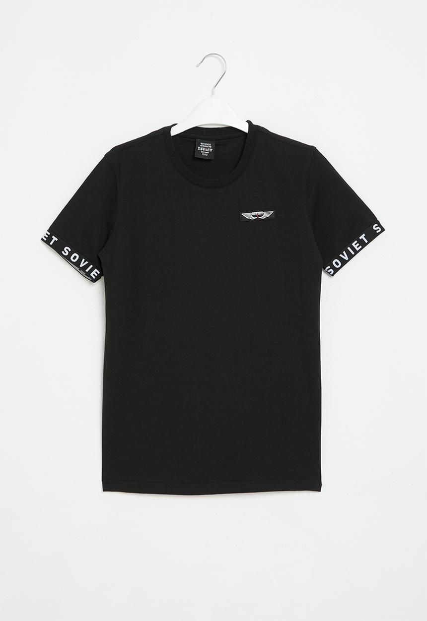 SOVIET - Boys fashion tee - black