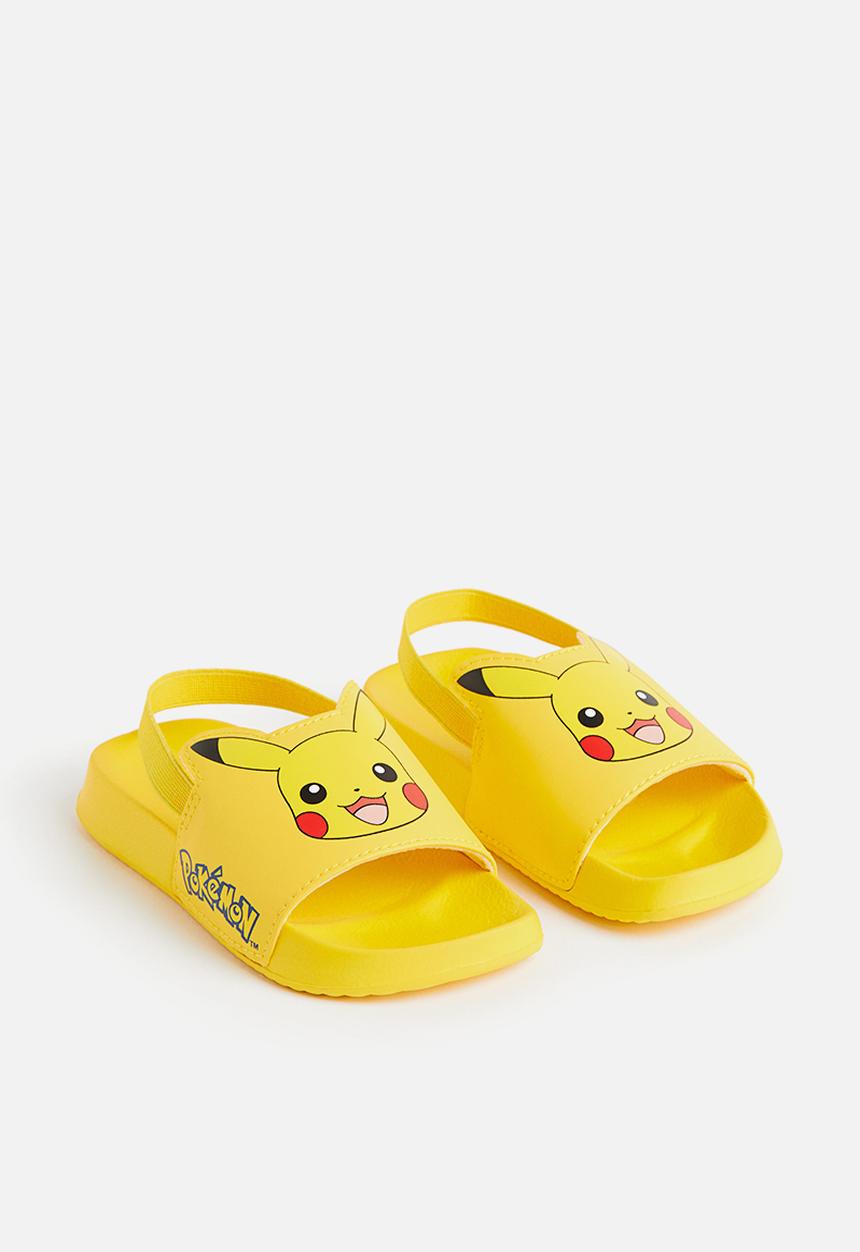 H&M - Printed pool shoes - yellow