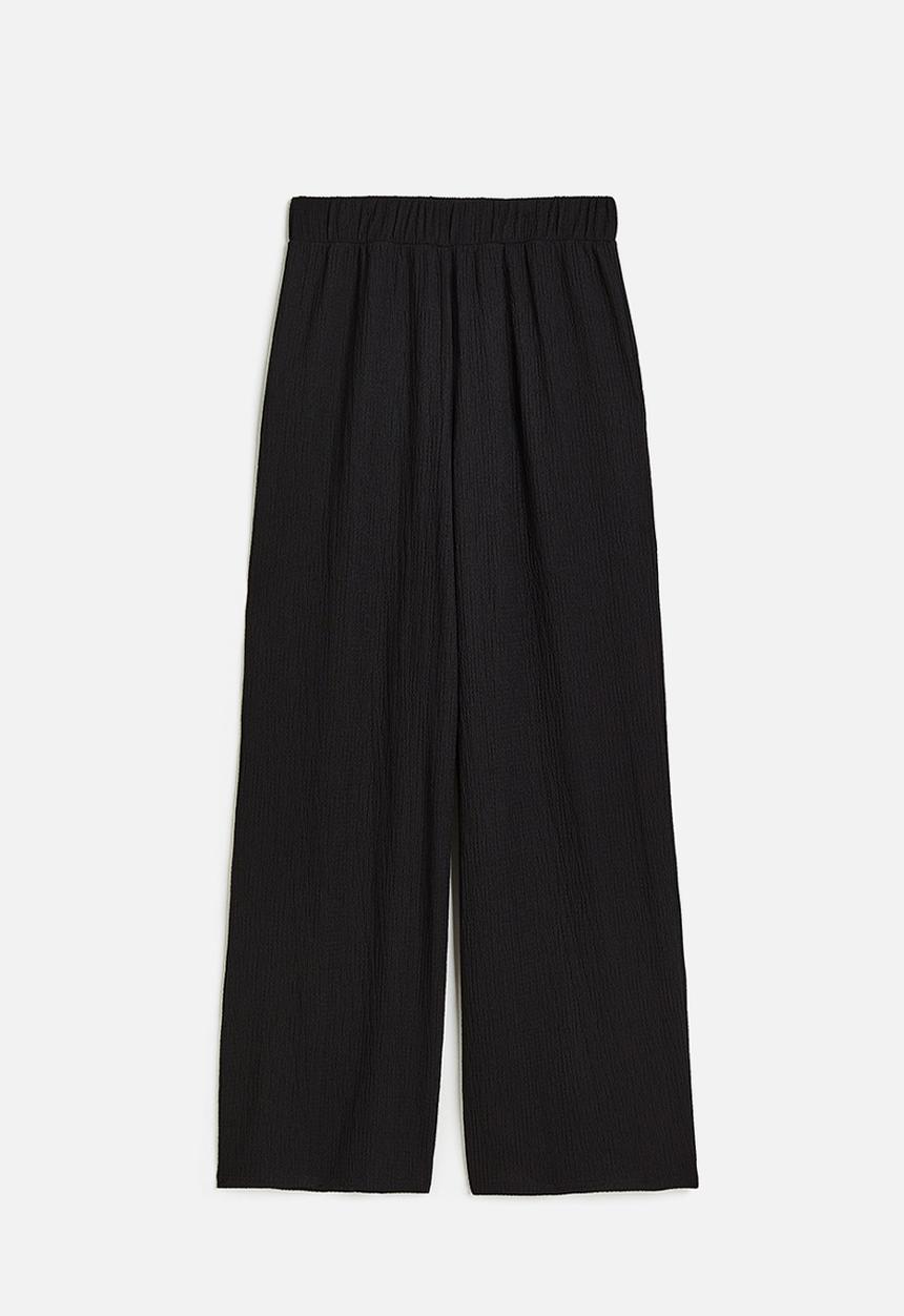 H&M - Pull-on jersey trousers - black