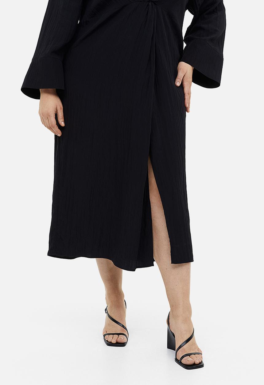 H&M - Knot-detail dress - black