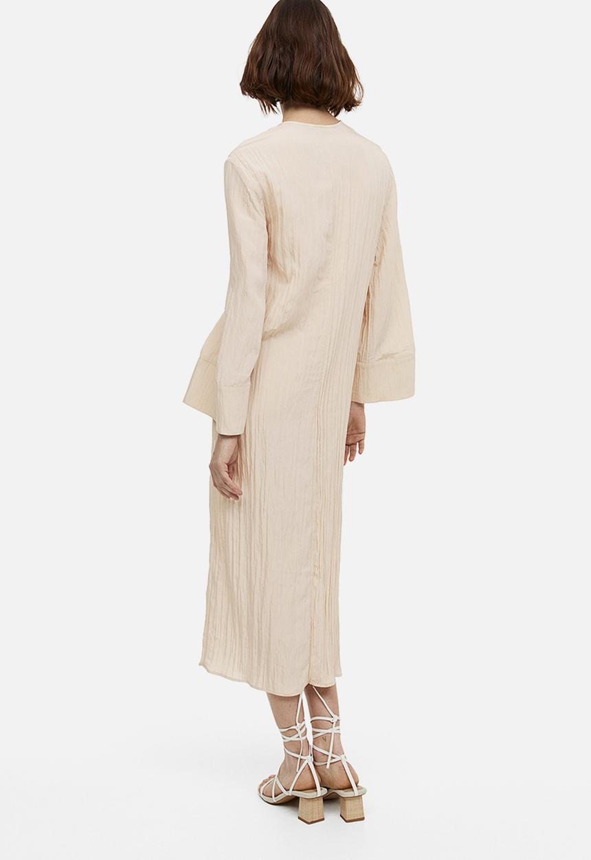 H&M - Knot-detail dress - beige