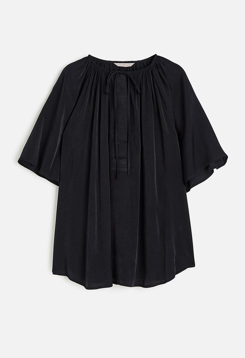 H&M - Oversized blouse - navy blue