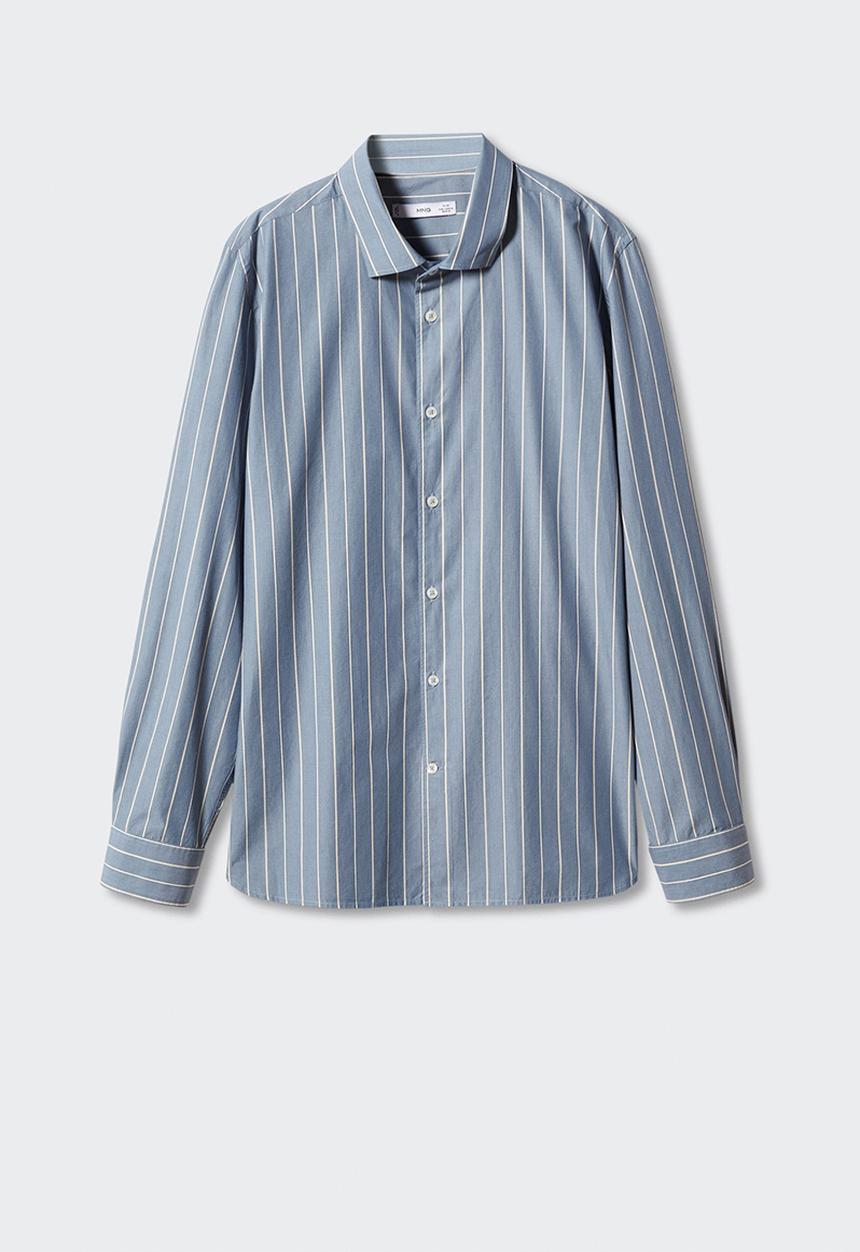 MANGO - Shirt sorgues - blue 