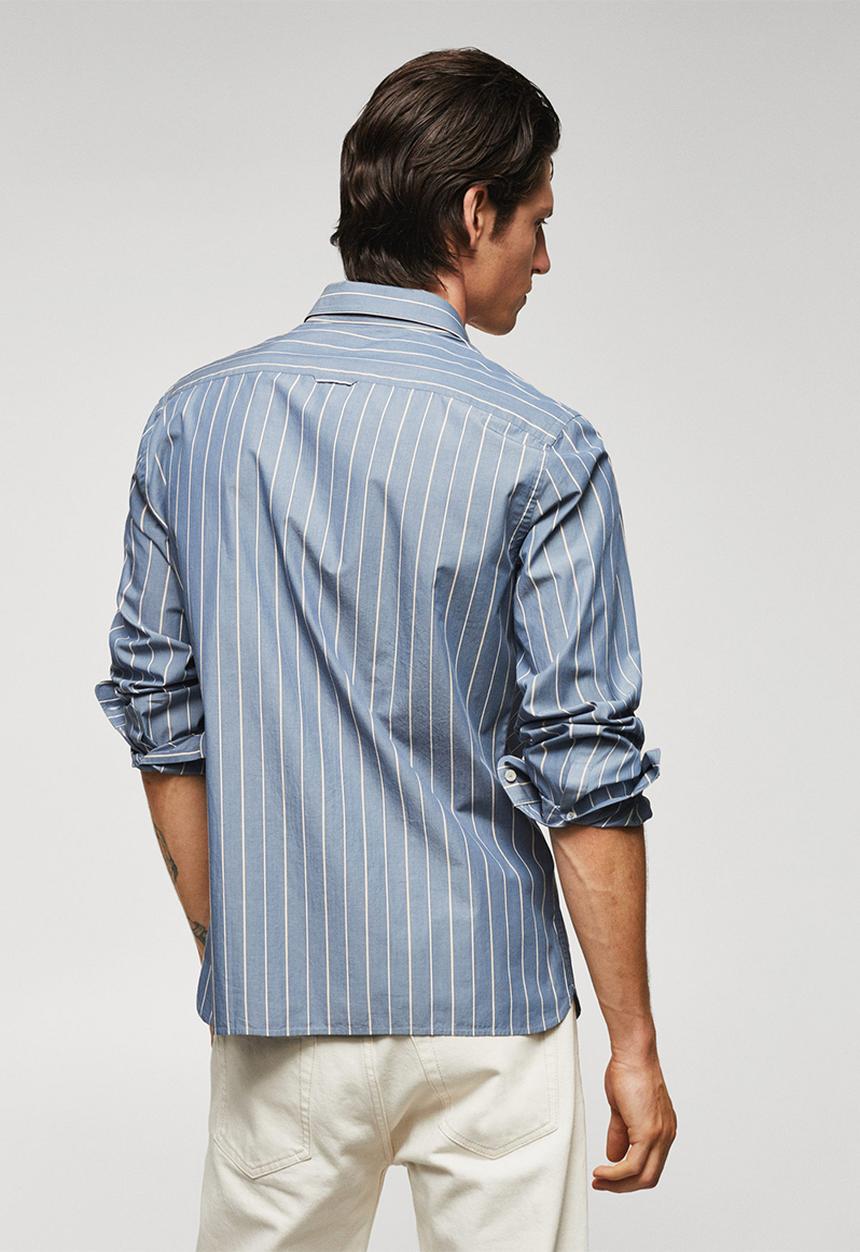 MANGO - Shirt sorgues - blue 