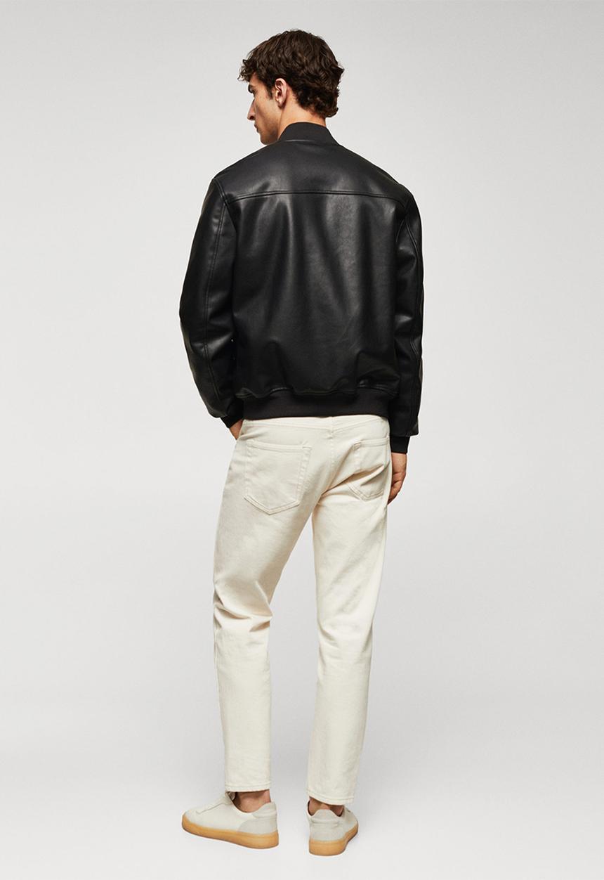 MANGO - Jacket pla - black 