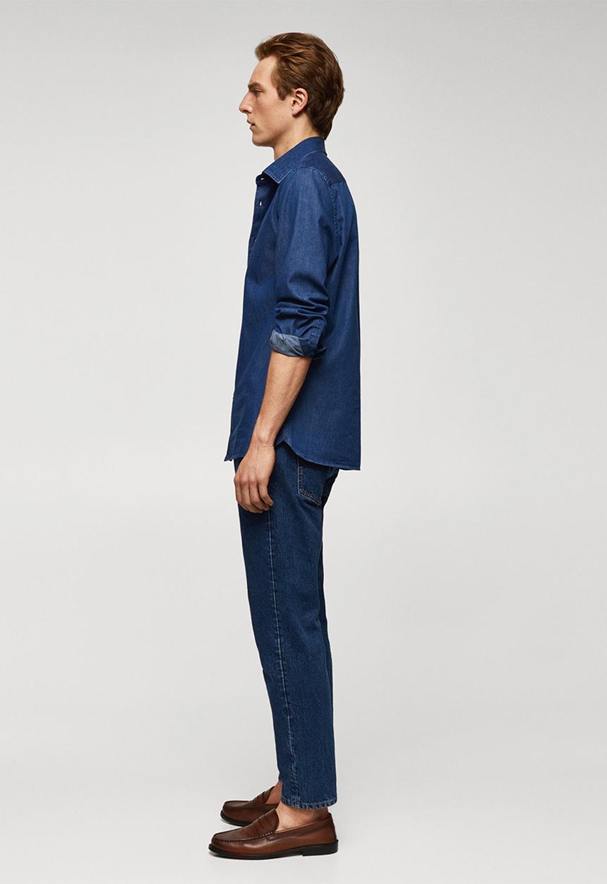 MANGO - Shirt chambre - blue 
