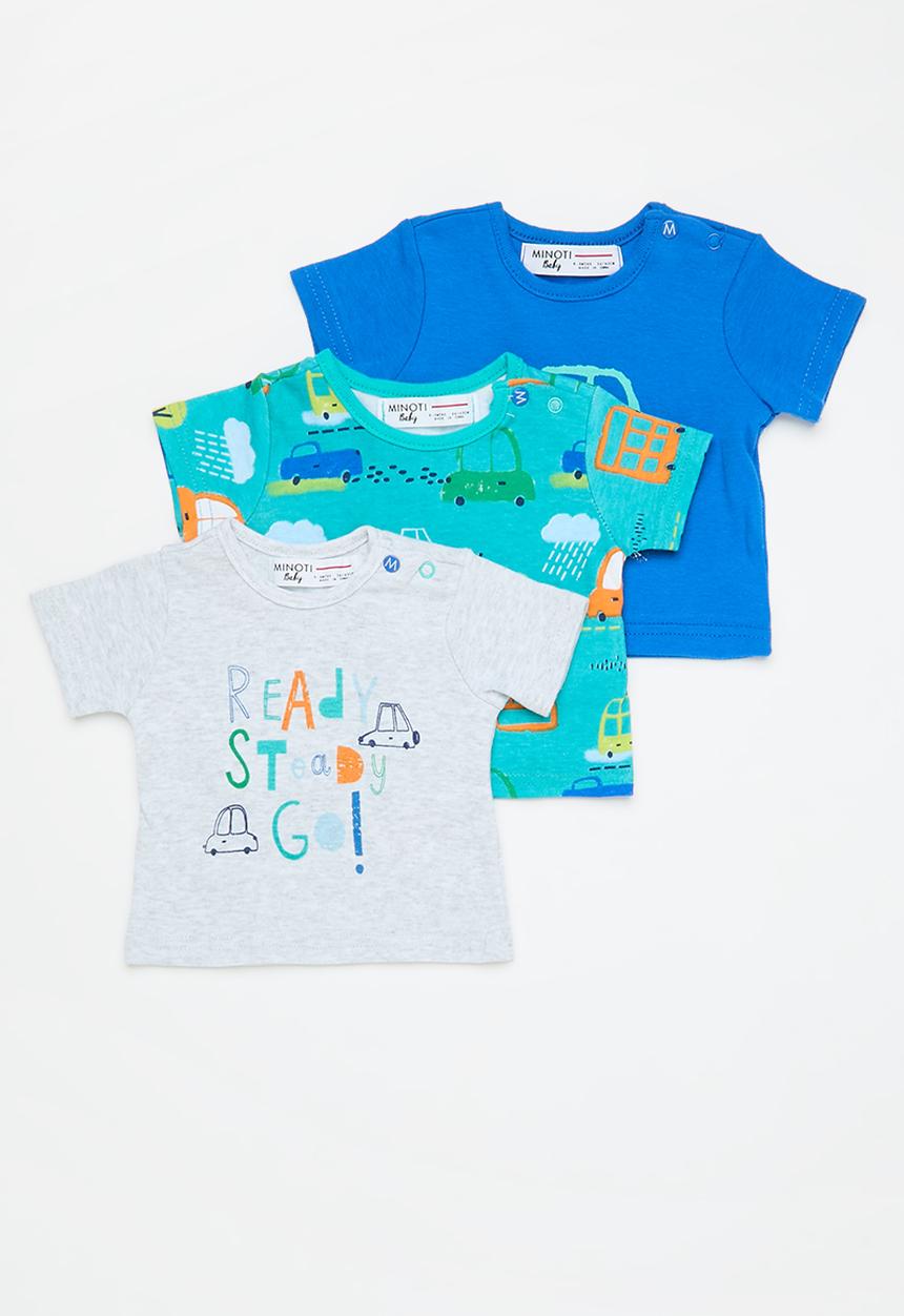 MINOTI - 3 Pack T-shirts - multi