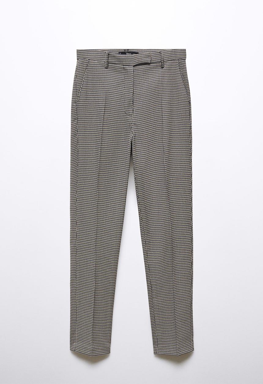 MANGO - Trousers warm - medium blue
