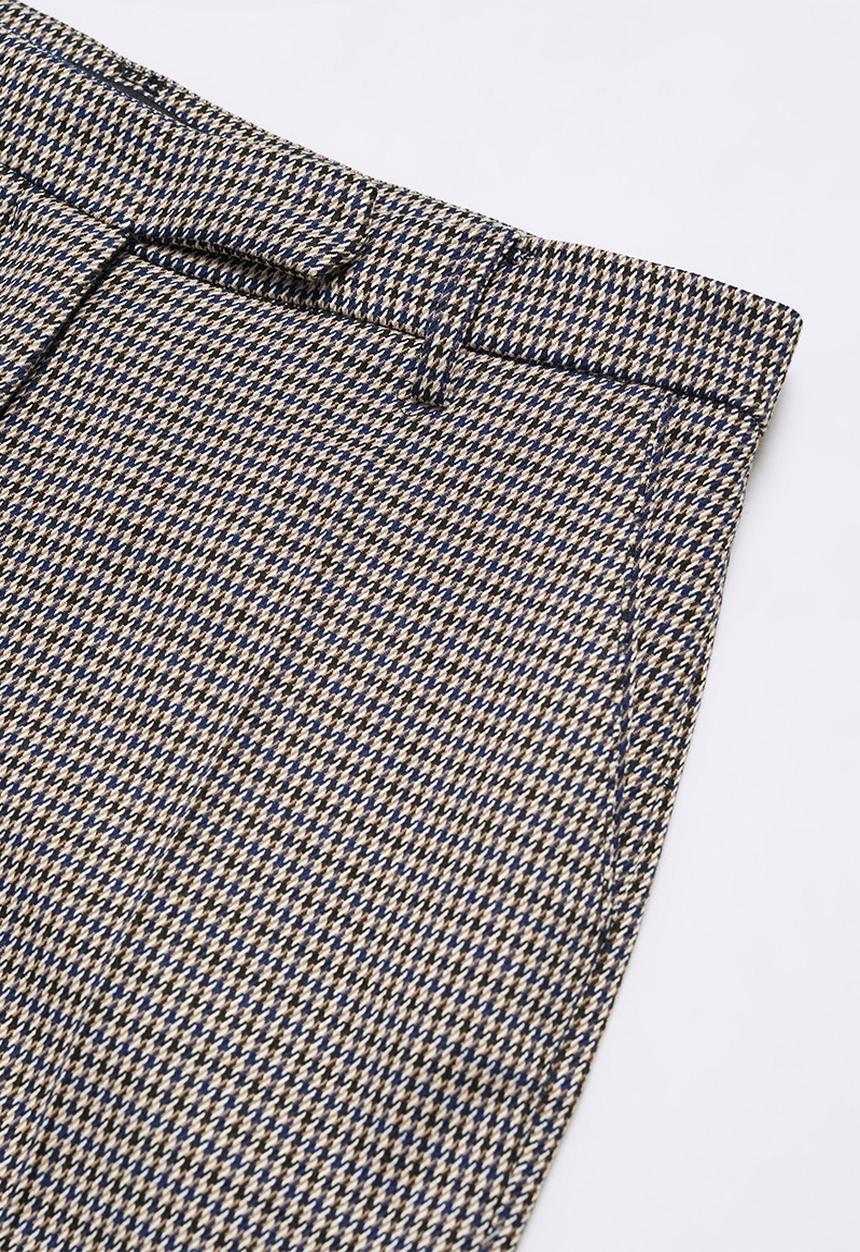 MANGO - Trousers warm - medium blue