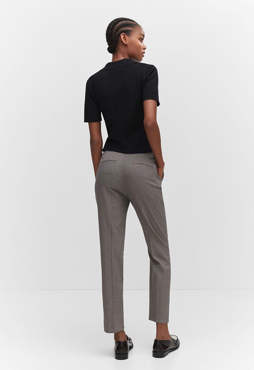 MANGO - Trousers warm - medium blue