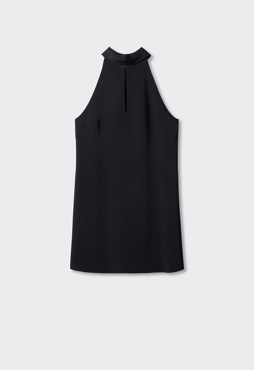 MANGO - Dress charlot - black