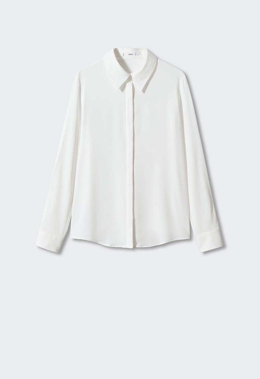 MANGO - Shirt basic - natural