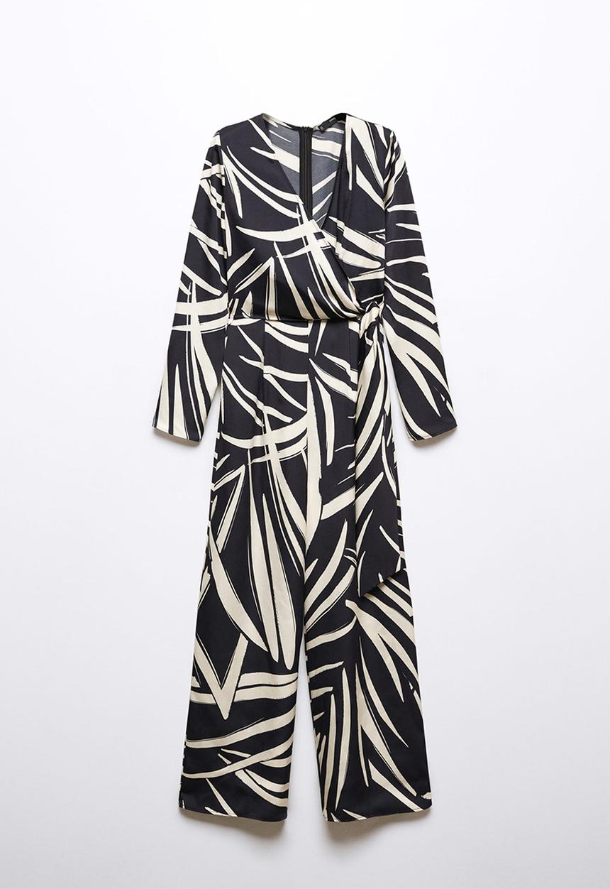 MANGO - One-piece suit delfina - black