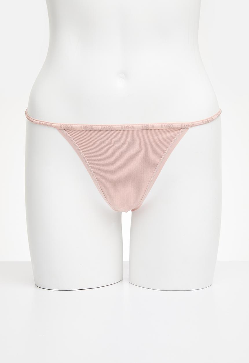 KANGOL - 3pk seamless ribbed t-string - multi