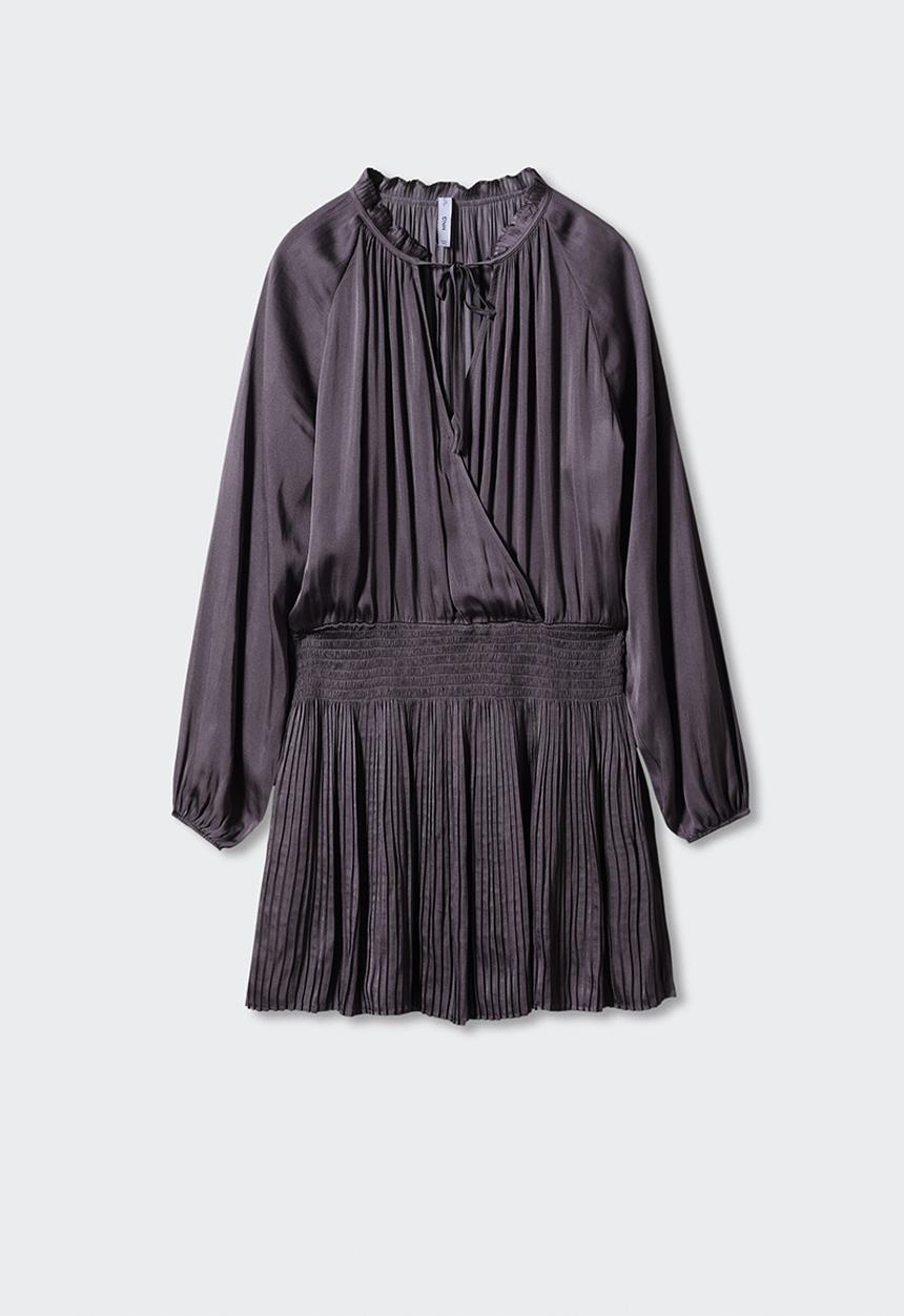 MANGO - Dress romy - charcoal