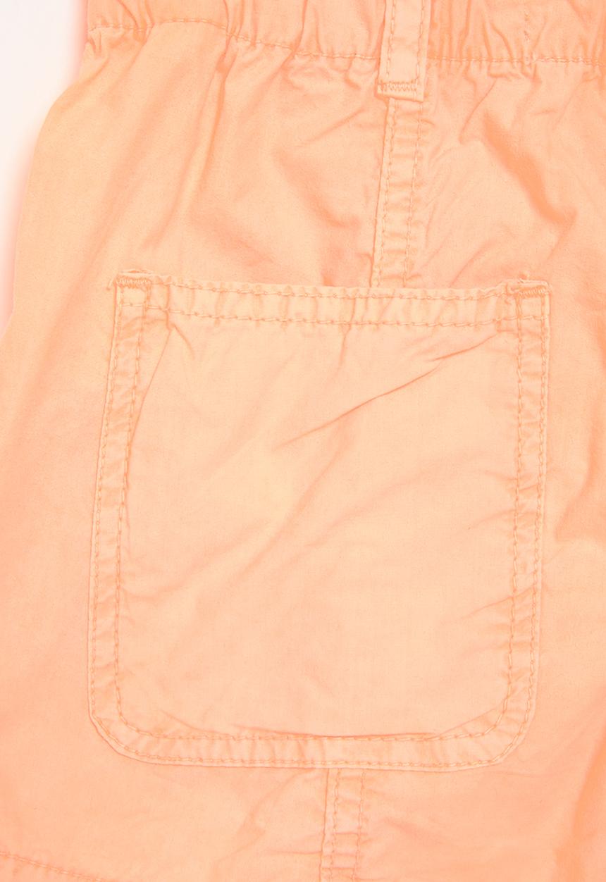 MINOTI - Girls basic poplin short - neon orange