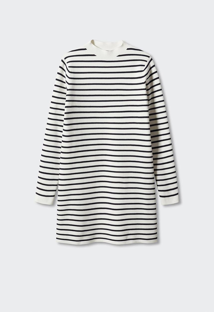 MANGO - Dress titus - light beige