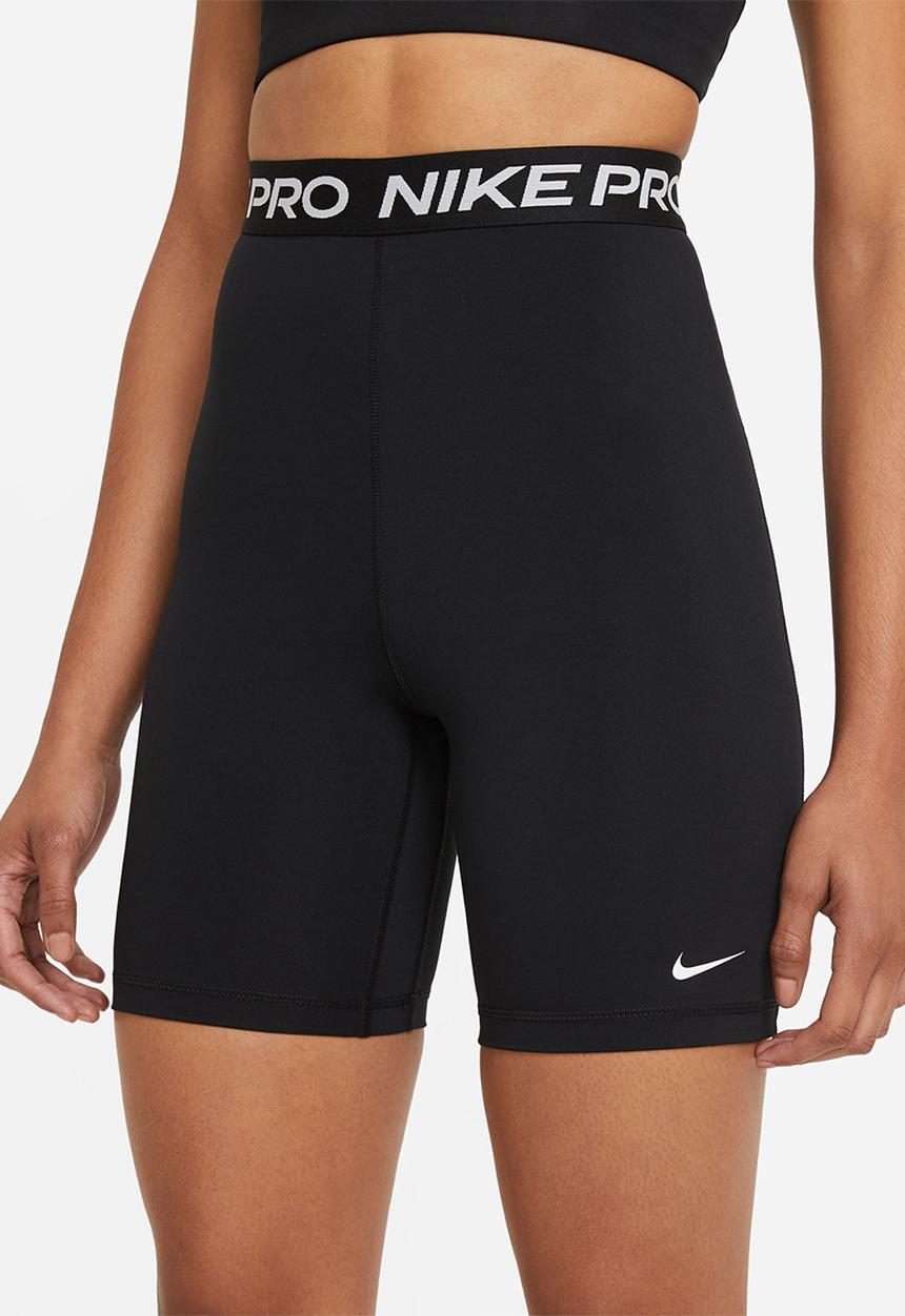 Nike - W Np 365 short 7In hi rise - black & white