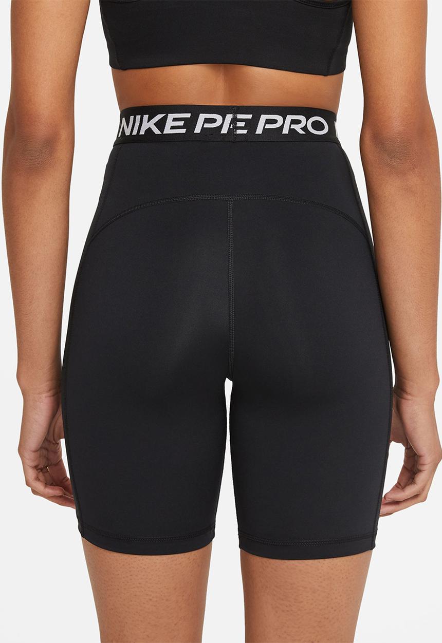 Nike - W Np 365 short 7In hi rise - black & white