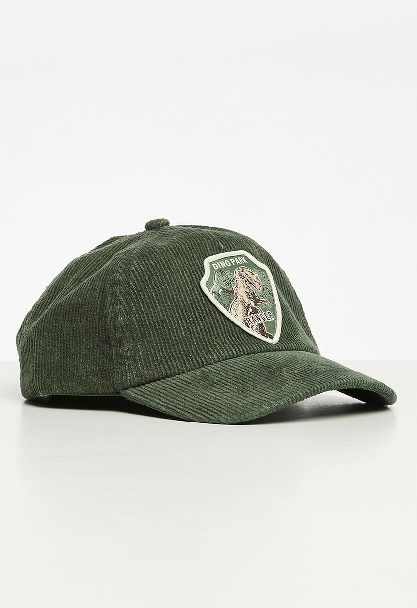 Cotton On - Kids dad cap - swag green/dino park ranger