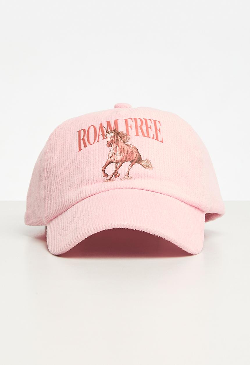 Cotton On - Kids dad cap - crystal pink/roam free