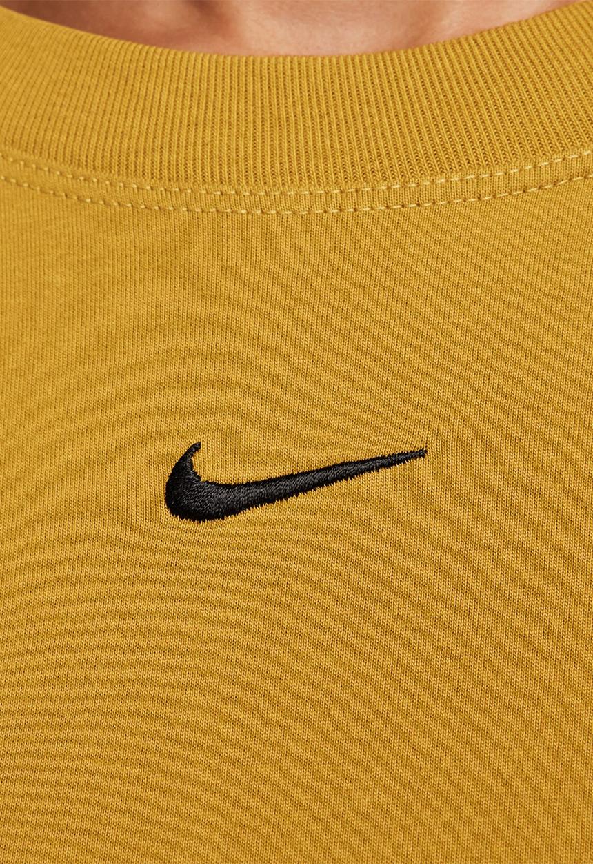 Nike - W Nsw tee essential lbr - bronzine & black