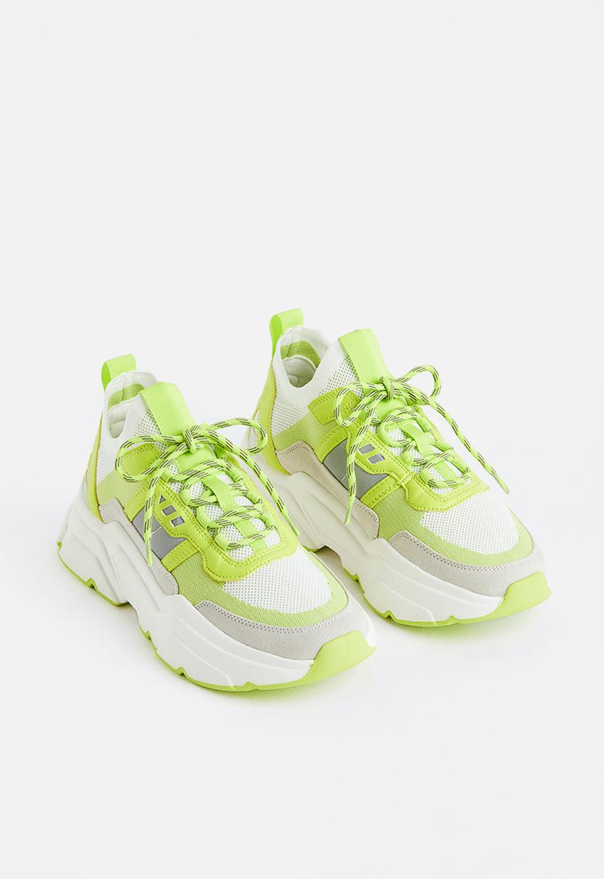 H&M - Chunky trainers - bright green