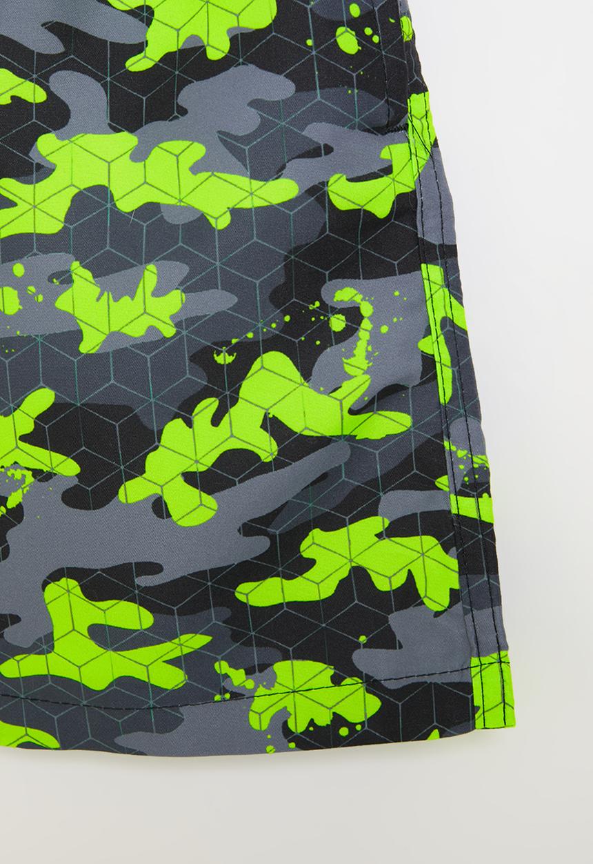 MINOTI - Board shorts - green & grey