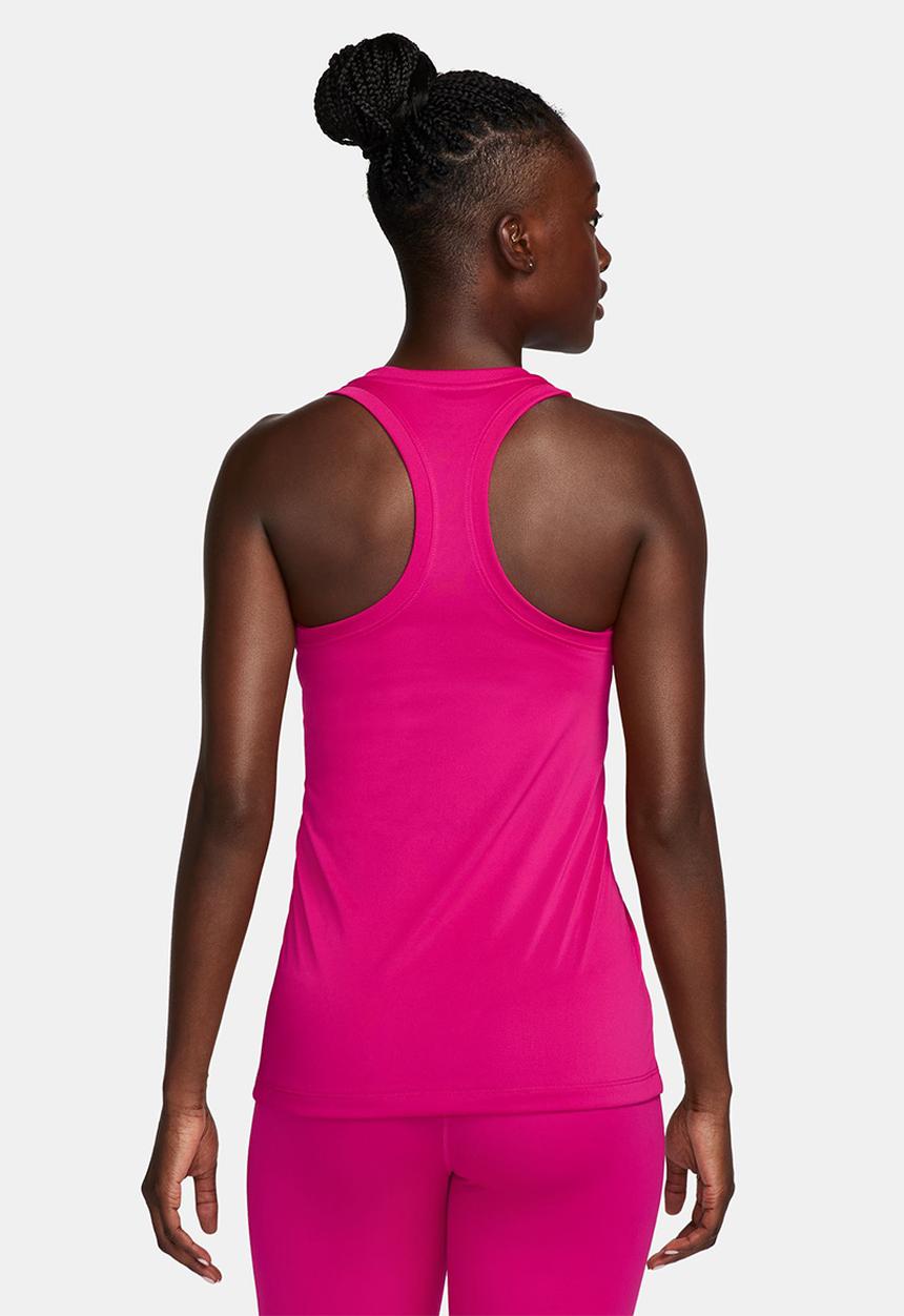 Nike - W nk df tank rlgd rcr lbr - fireberry/white