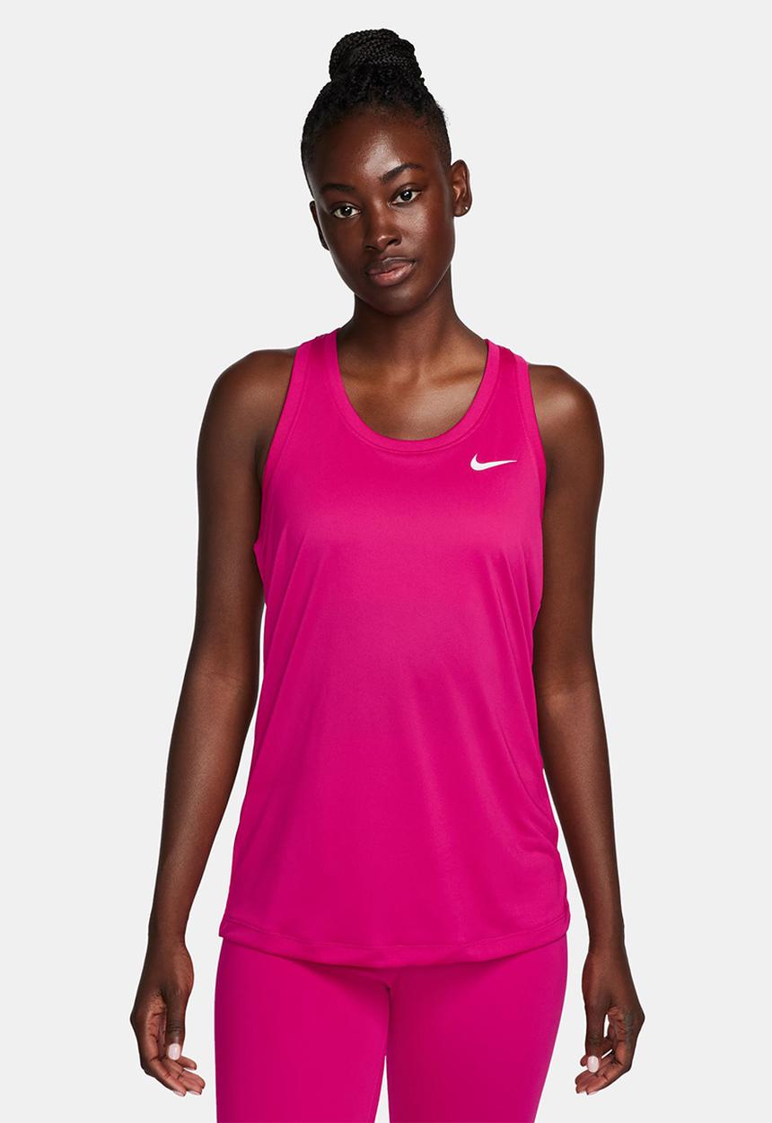 Nike - W nk df tank rlgd rcr lbr - fireberry/white