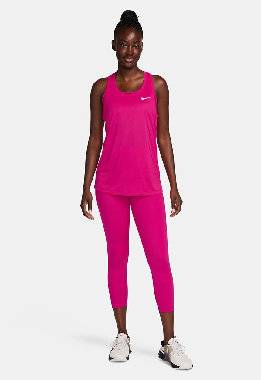 Nike - W nk df tank rlgd rcr lbr - fireberry/white