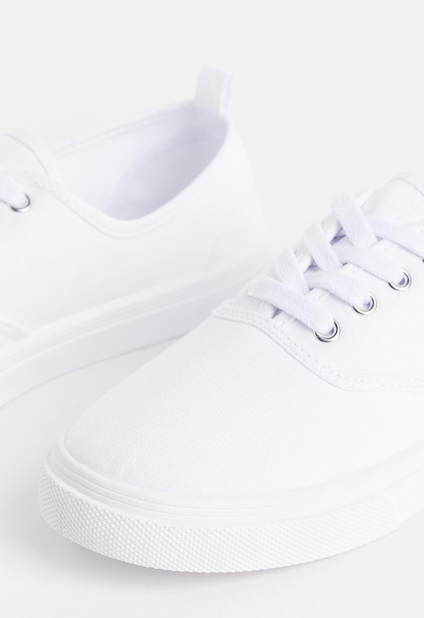 H&M - Canvas trainers - white