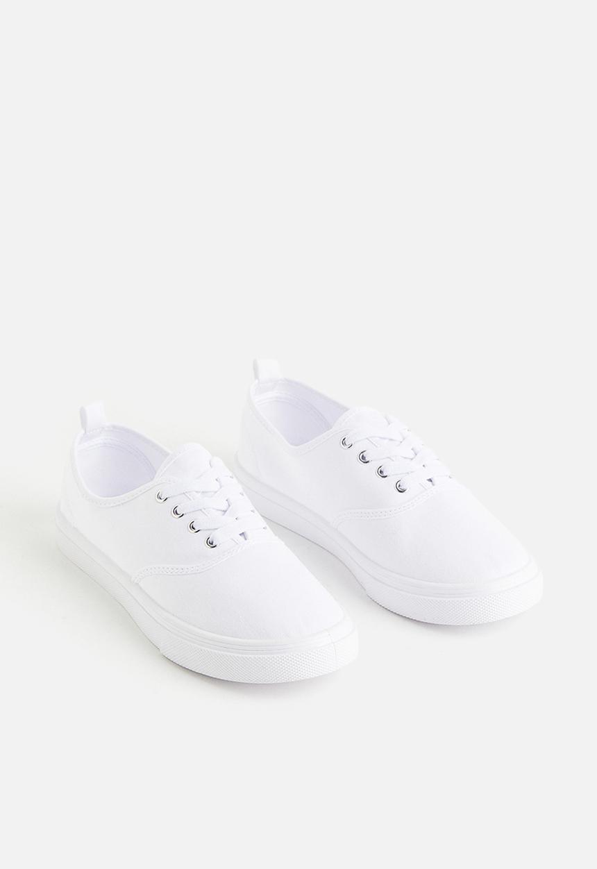 H&M - Canvas trainers - white