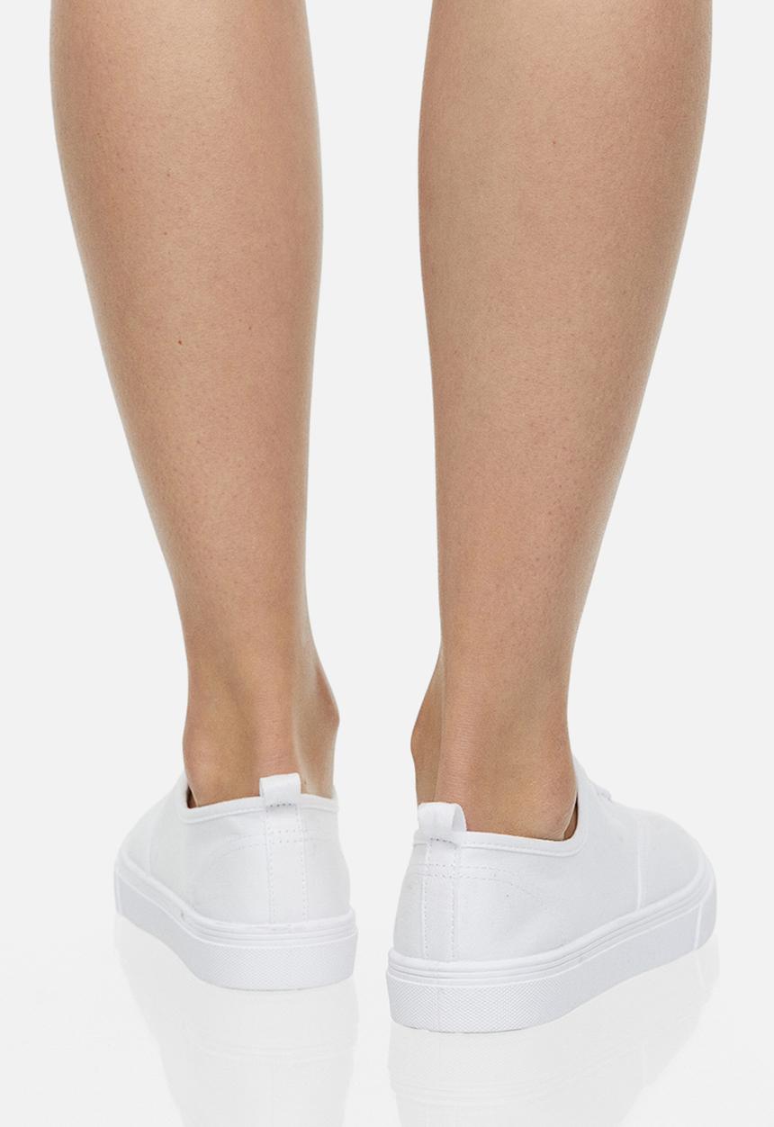 H&M - Canvas trainers - white