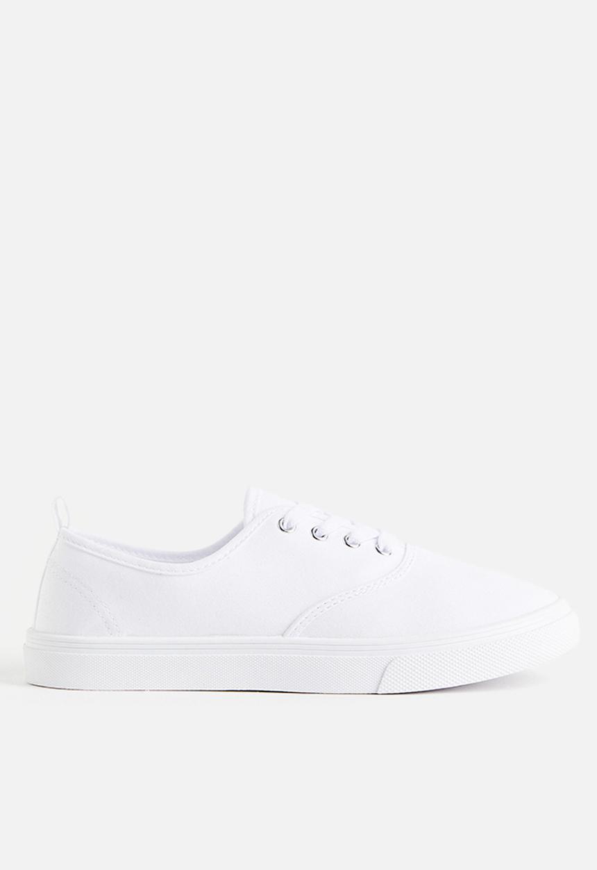H&M - Canvas trainers - white