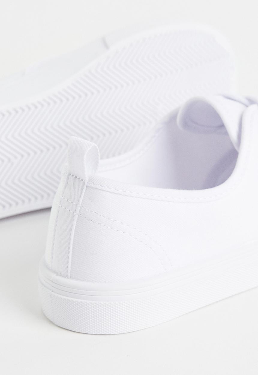 H&M - Canvas trainers - white
