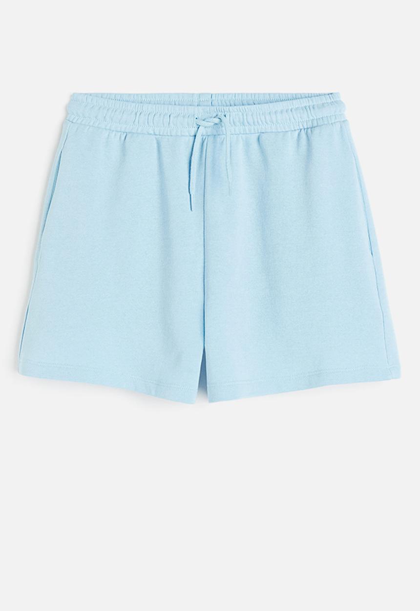 H&M - Sweatshirt shorts - light blue