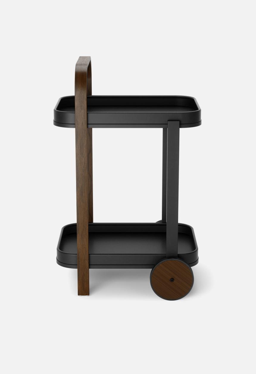 Umbra - Bellwood serving cart - black & walnut