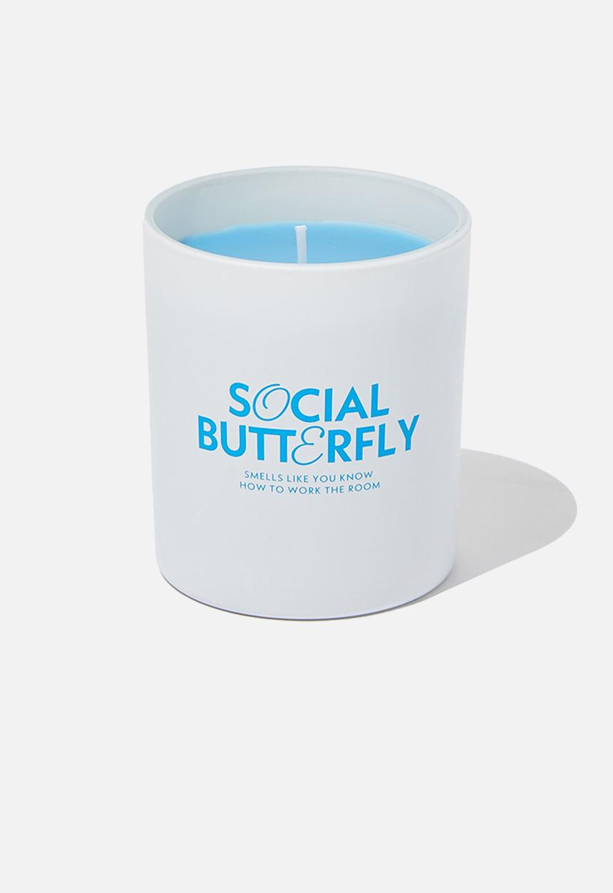 Typo - Tell it like it is candle - blue aura social butterfly