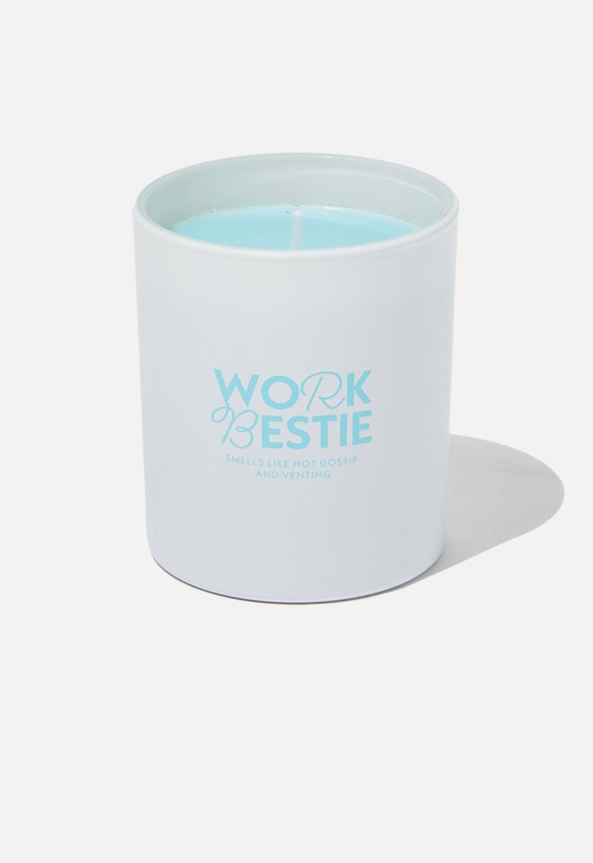Typo - Tell it like it is candle - minty skies work bestie