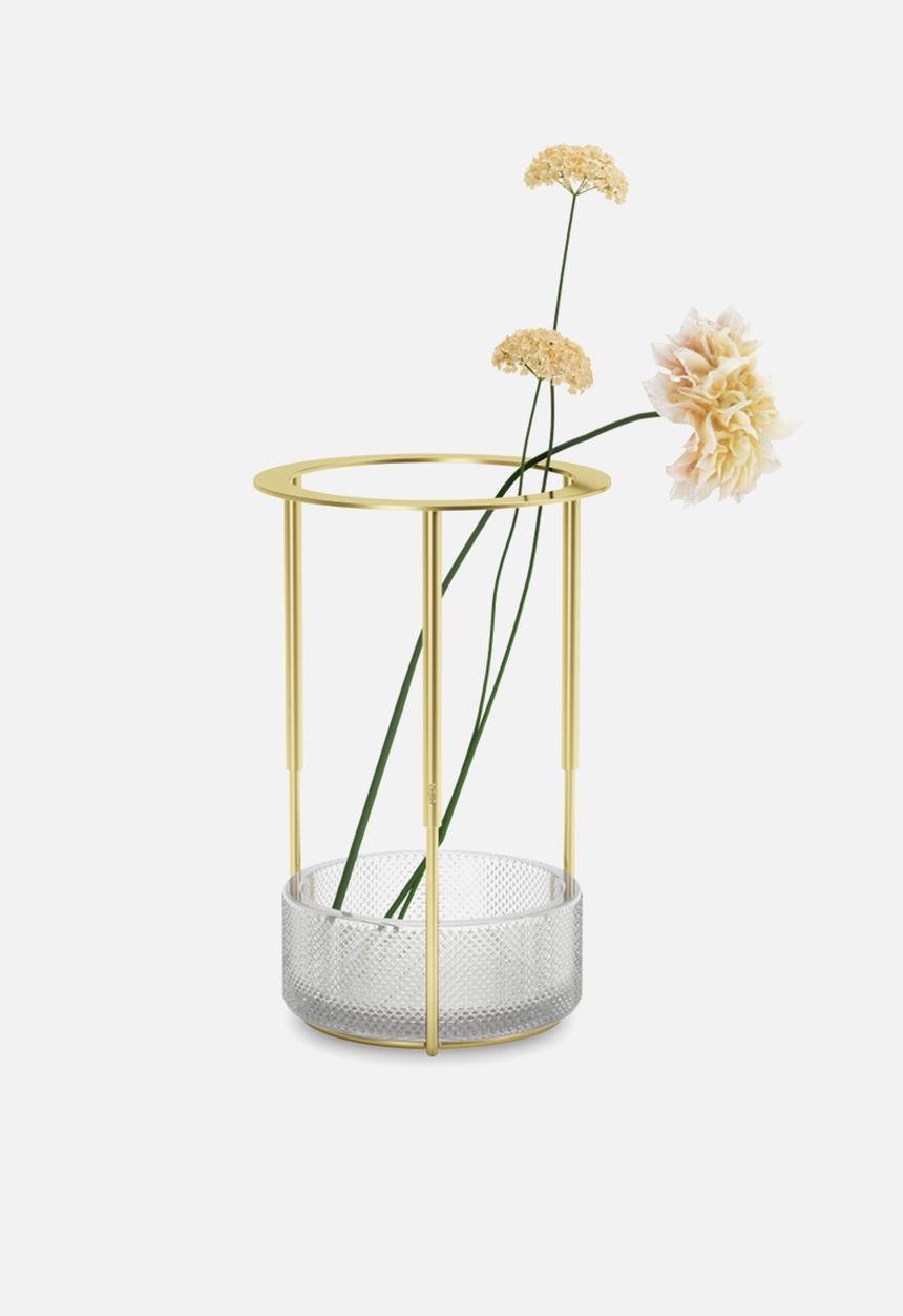Umbra - Tesora adjustable vase - brass