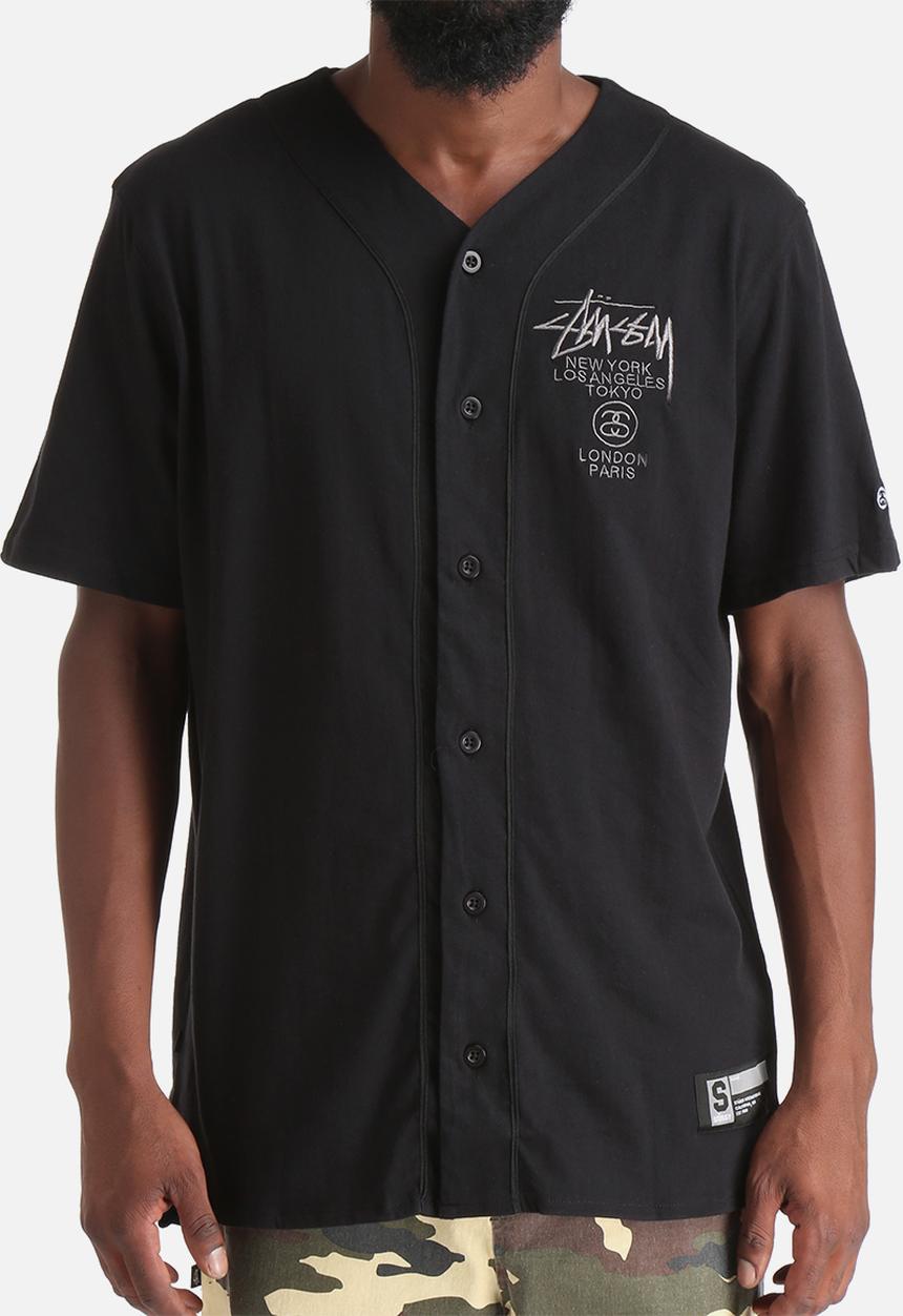 Stussy - Team City Baseball Tee