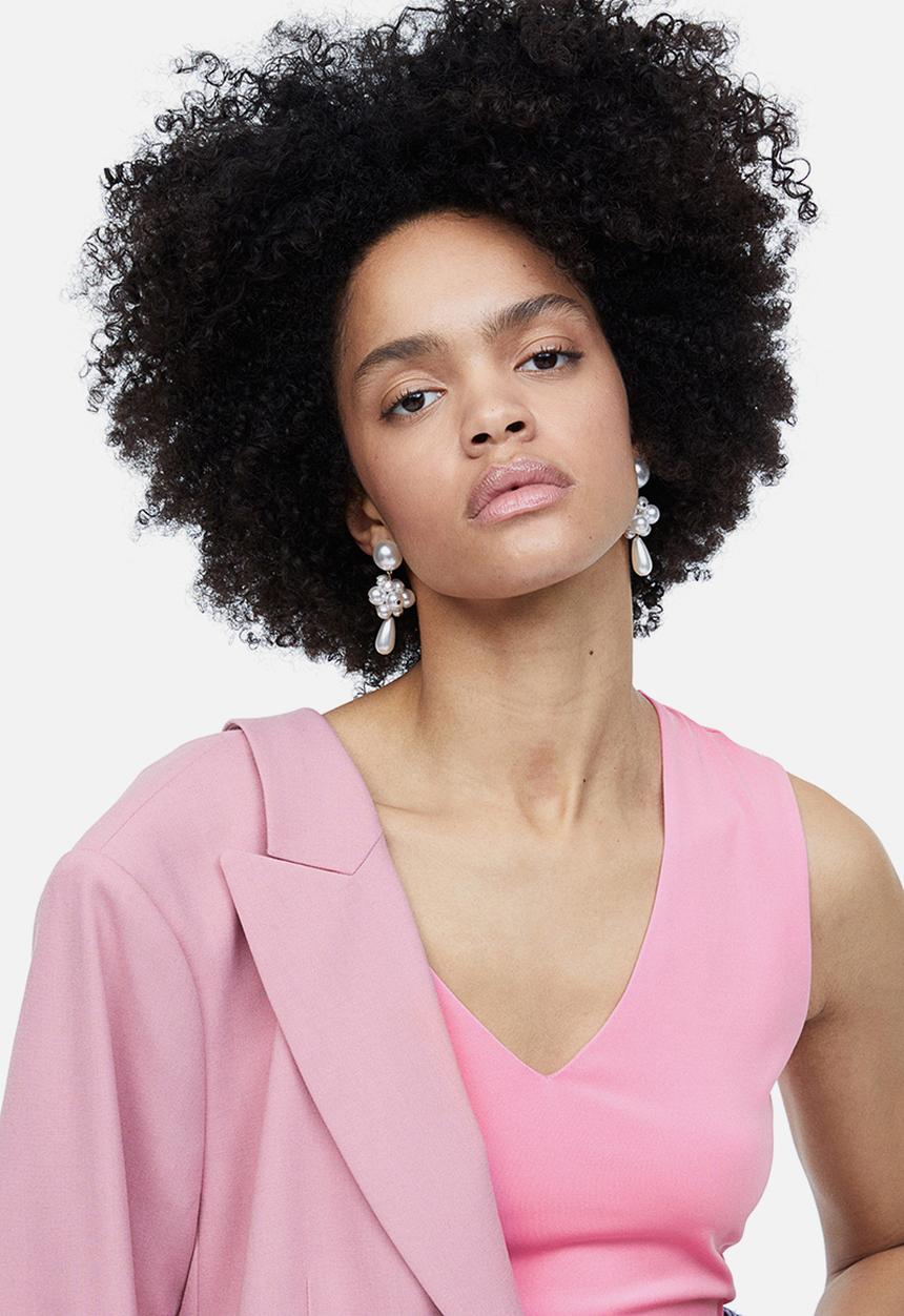H&M - V-neck vest top - pink