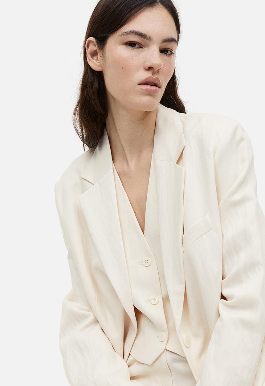 H&M - Suit waistcoat - cream
