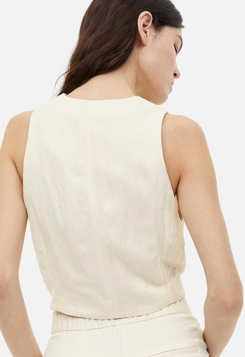 H&M - Suit waistcoat - cream