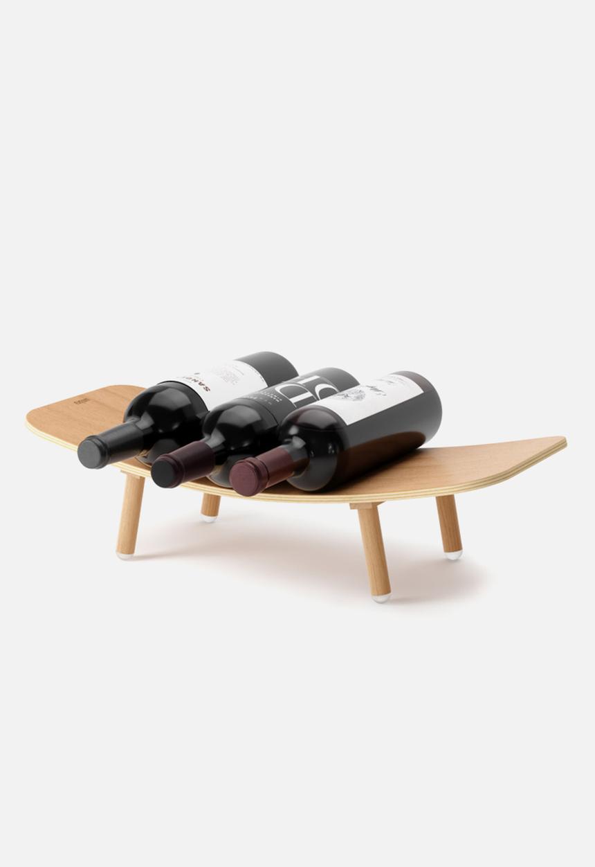 Umbra - Vinola wine rack - natural