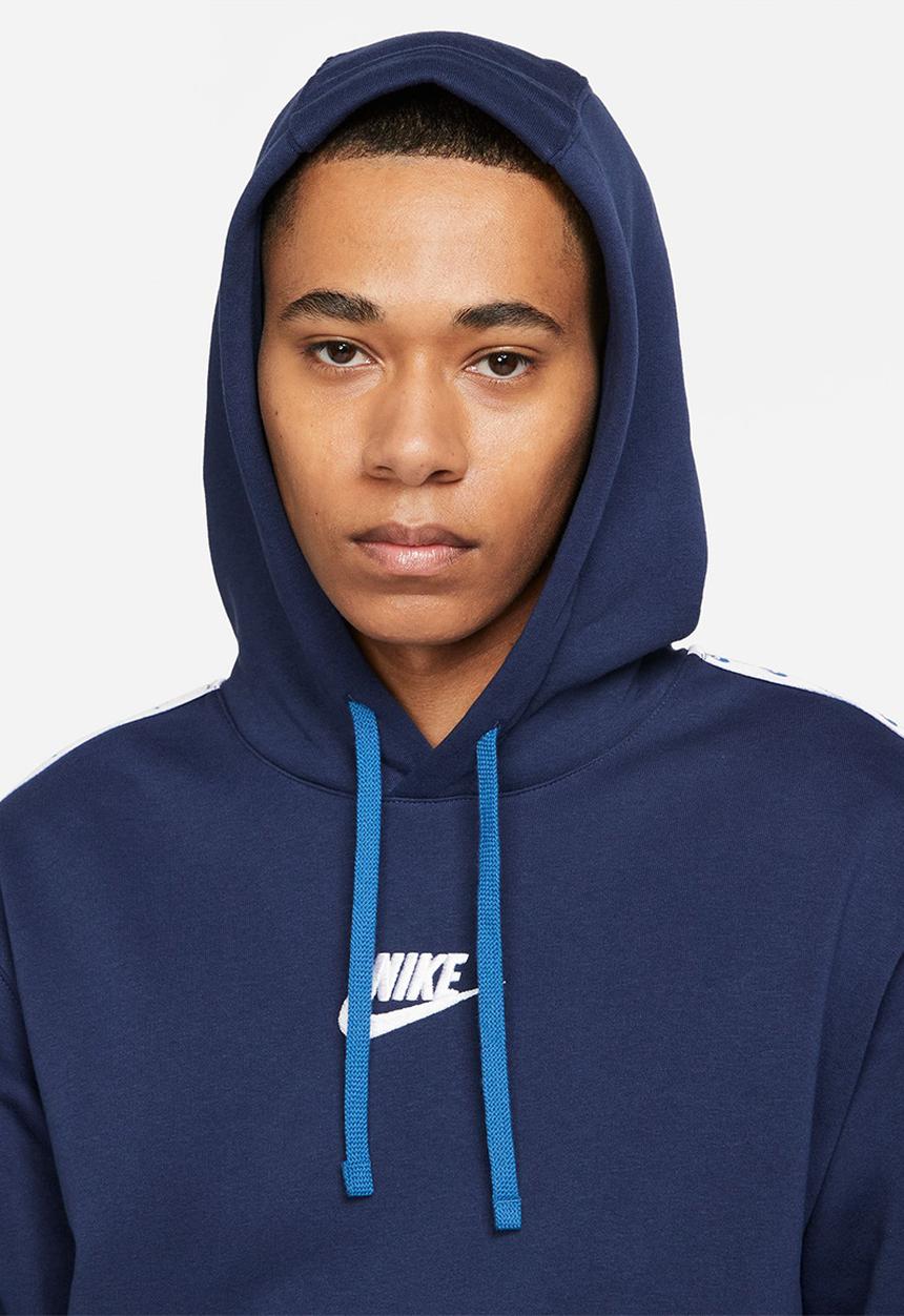 Nike - Nike club flc gx hooded tracksuit - midnight navy & white 